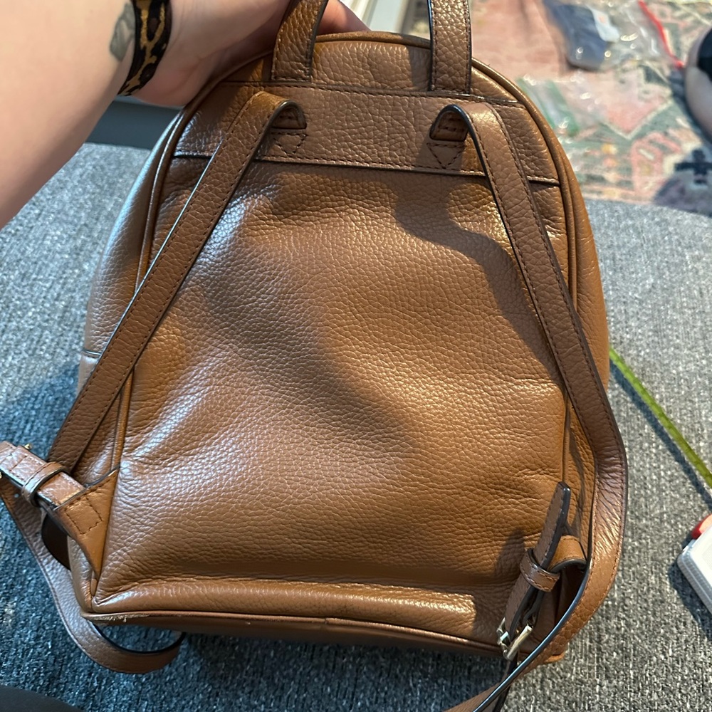 Medium Michael Kora Pebbled Backpack - image 2